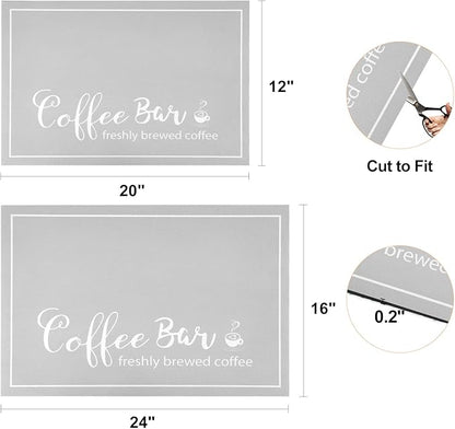 Findosom Dish Drying Mat, Cuttable Drying Mat