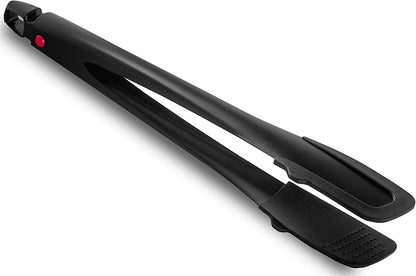 Professional Stainless Steel Kitchen Tongs, Food-Grade Silicone Anti-Slip Design