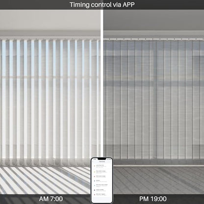 Blindify Motorized Vertical Blinds Compatible