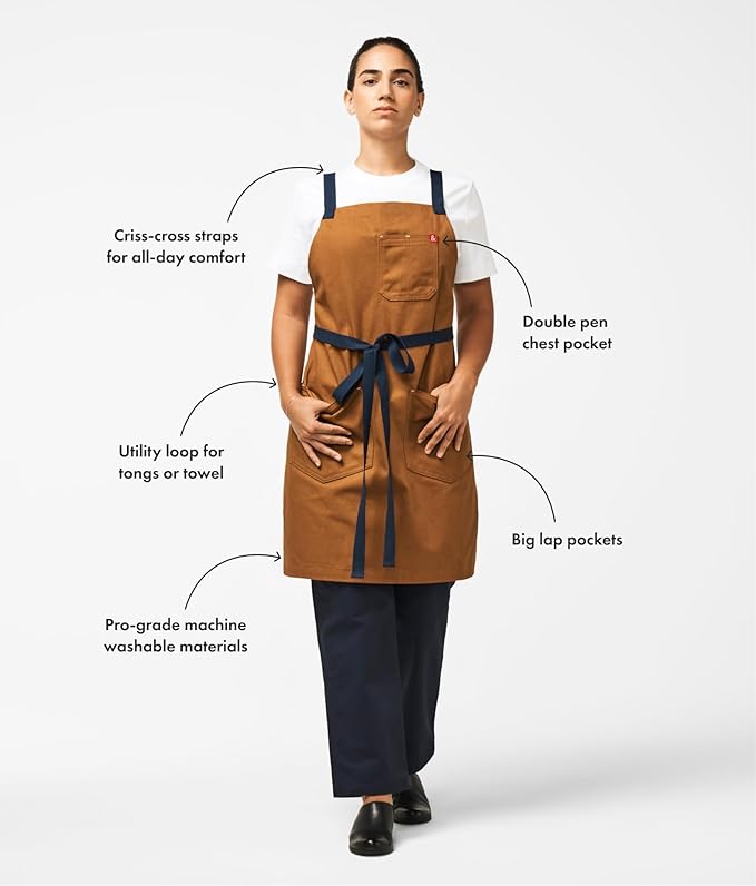hedley & bennett Crossback Apron