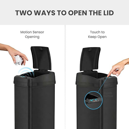 iTouchless 13 Gallon Kitchen Trash Can