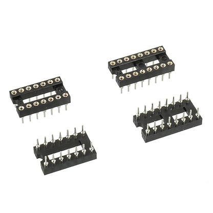 BOJACK 20 Values 50 Pcs SN74LS and SN74HC Series Low-Power Logic IC Chip Assortment Kit for IC Chip Work