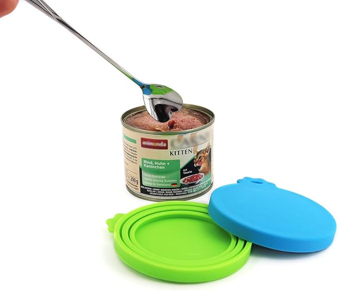 Comtim Pet Food Can Lids, Silicone Can Covers