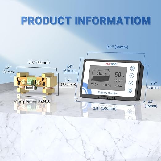 Redodo 500A Battery Monitor