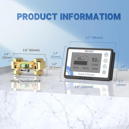 Redodo 500A Battery Monitor