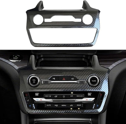 ruihe Carbon Fiber Color Center Dash Radio Audio Control Panel Automatic