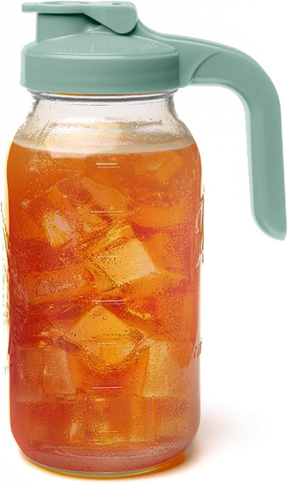 County Line Kitchen Glass Mason Jar Pitcher