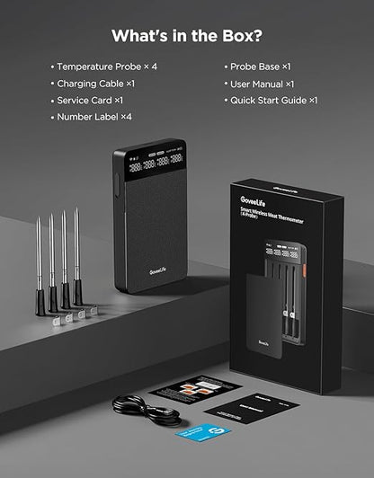 GoveeLife Bluetooth Wireless Meat Thermometer