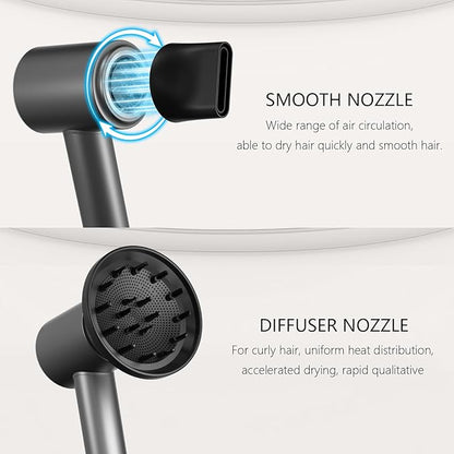 Hair Dryer, High Speed Ionic Blow Dryer, 5X-Fast Drying, 2 Billion Negative Ions