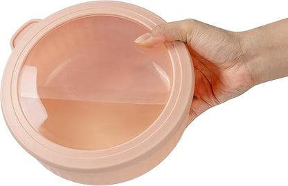 COOK WITH COLOR Prep Bowls with Lids- Wide and Deep Nesting Plastic Small