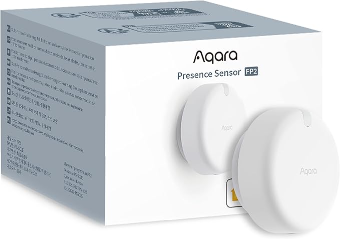 Aqara Presence Sensor FP2, mmWave Radar Wired Smart Motion Sensor, Zone