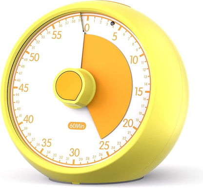 Conchstar Visual Timer 60-Minute Countdown Timer