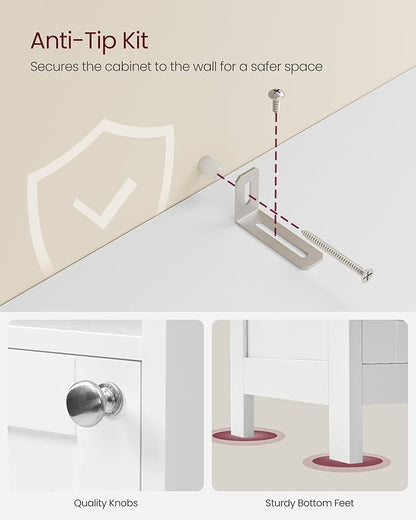 VASAGLE Tall Storage Cabinet