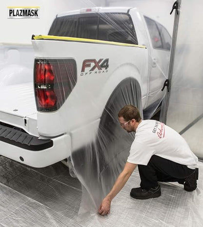 Pre-Taped Masking Film, 12-Feet X 65-Feet
