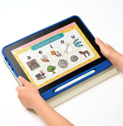 Dedicated Learning Tablet | Personalized Independent Study, Access All K–5 Lessons Math & ELA | No Browser, Games or Ads | 10.1” Display, Pen & Cover(Pink) | Subscription Required
