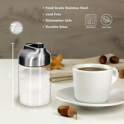 Aelga Glass Sugar Dispenser