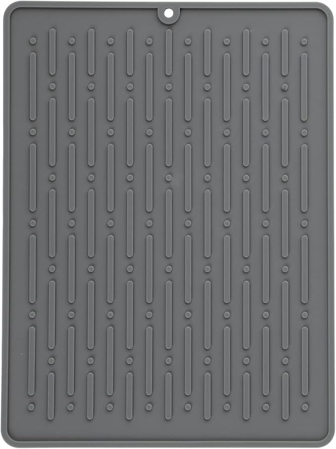 GeeRic Dish Drying Mats, Heat-resistant Silicone Mat