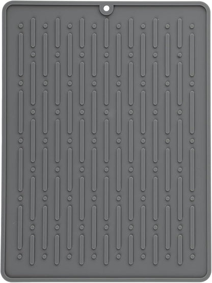 GeeRic Dish Drying Mats, Heat-resistant Silicone Mat