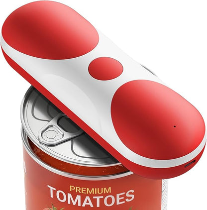 Electric Can Opener, One-Touch Automatic Can Opener, USB Rechargeable Electric