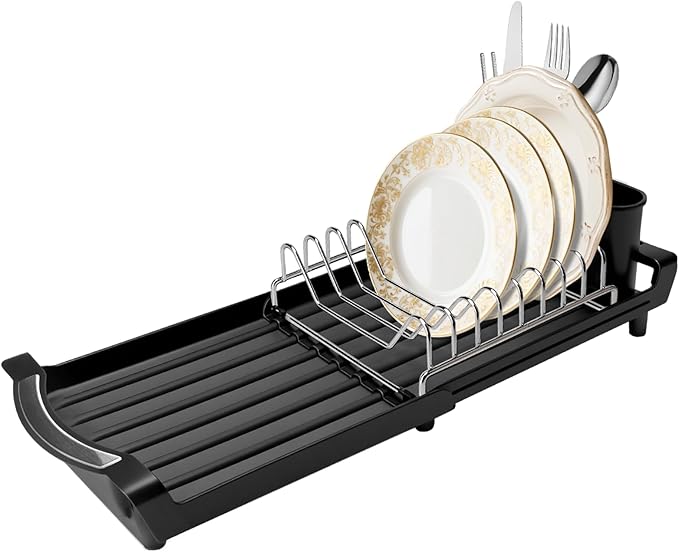 Dish Drying Rack Compact Expandable