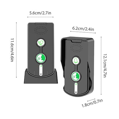 Swokely Rechargeable Wireless Intercom Unit, 2-Way Talking, 500 Meter Talking