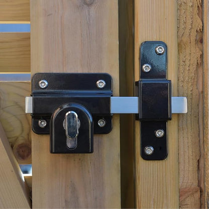 GateMate Long Throw Gate Lock, Euro Profile Gate Lock