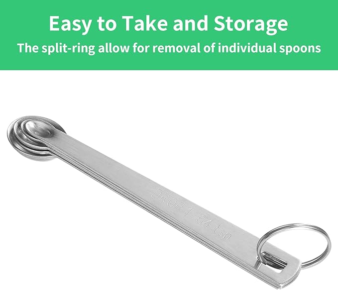 5PCS Small Measuring Spoons Set