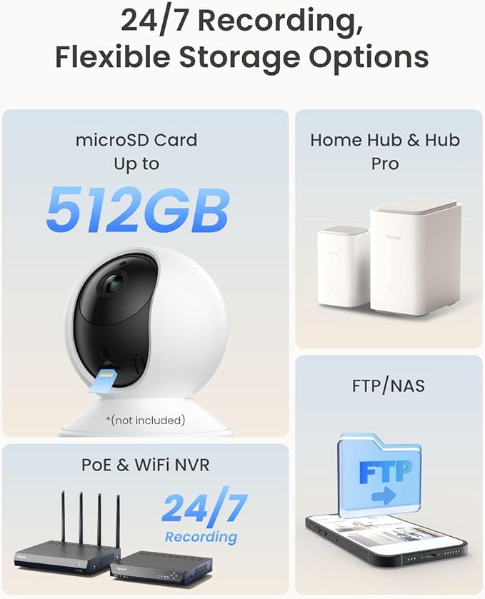 REOLINK E1 Pro 3K PT Wi-Fi Indoor Camera