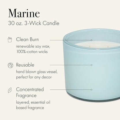 LAFCO 3-wick Candle, Marine