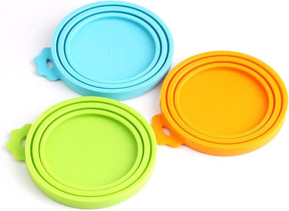 Comtim Pet Food Can Cover Silicone Can Lids