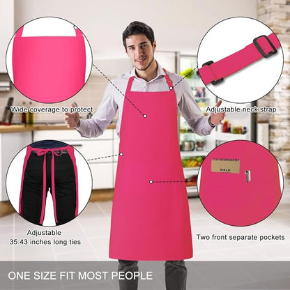 Jubatus 2 Pack 100% Cotton Aprons