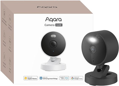 Aqara G100, 2K Indoor/Outdoor Security Camera, HomeKit Secure Video, 2-Way Audio
