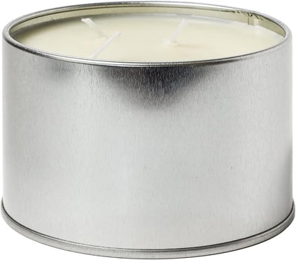 ASR Outdoor 36 Hour Camping Survival Emergency Light Wax Candle Fire Starter in Portable Tin Box, 3 Wick