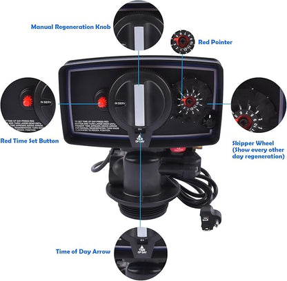 5600 Water Softener Timer, 110V 12 Day Timer Control Valve