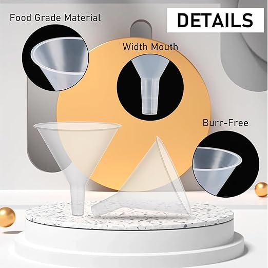 RHBLME 20 Pack Multipurpose Funnels