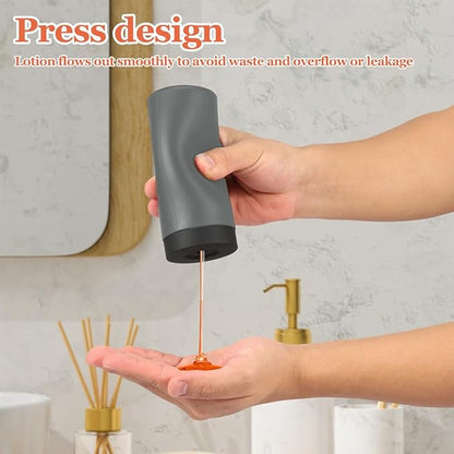 Dish Soap Dish Dispenser, Silicone Squeeze Washing Up Liquid and Hand Soap