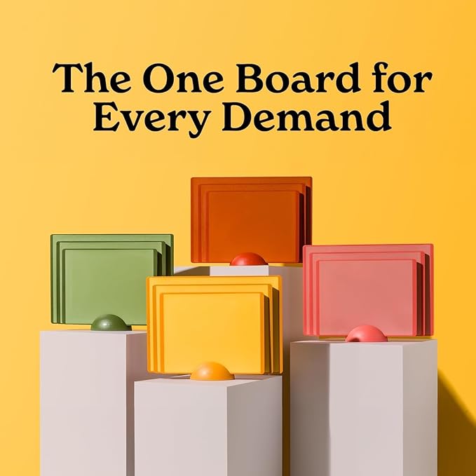 SMIRLY Plastic Cutting Board Set
