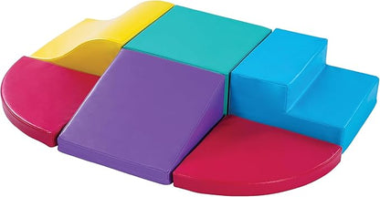 New Bounce Toddler Climbing Toys - Soft Play Set for Kids - Foam Climbing Blocks - Safe Soft Gym Equipment - Great for All Ages