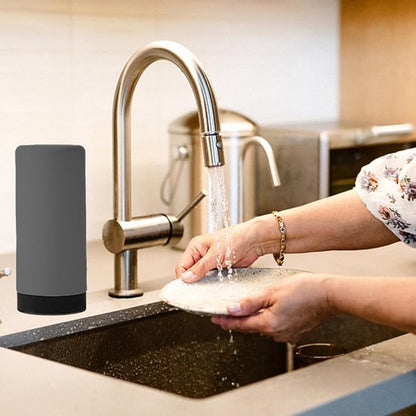 Dish Soap Dish Dispenser, Silicone Squeeze Washing Up Liquid and Hand Soap