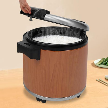 6.08 Gal Commercial Rice Warmer, Electric Non-Stick Pot Soup Warmers