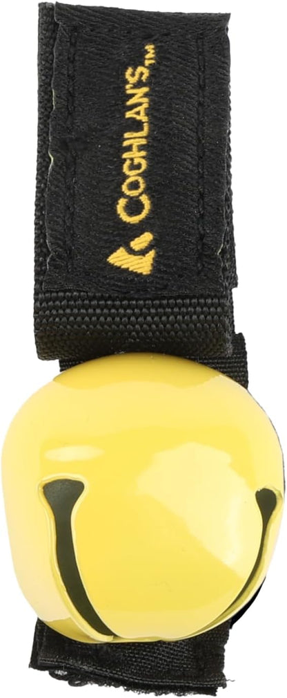 Coghlan's Magnetic Bear Bell with Silencer, Yellow ??Outdoor Safety for Hiking, Camping, and Wildlife Protection ??Noise Alert Deterrent for Bears and Other Wildlife
