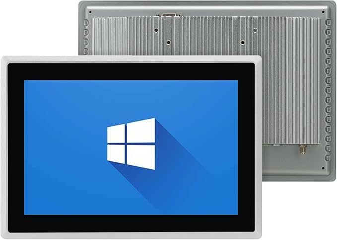 10.1-Inch Industrial Embedded Panel PC, Ratio 16:10 Multi-Touchscreen-Monitor