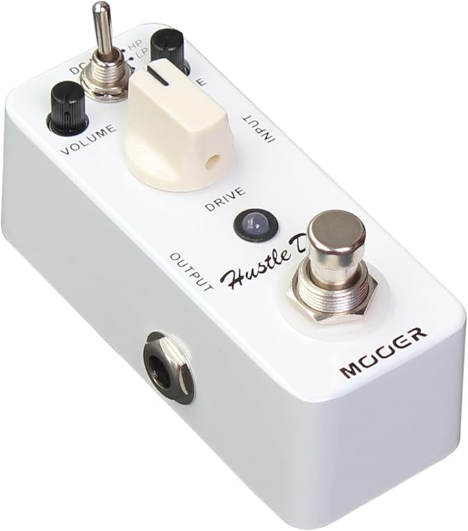 MOOER Hustle Drive Electric guitar distortion pedal, 2 working modes: high/low