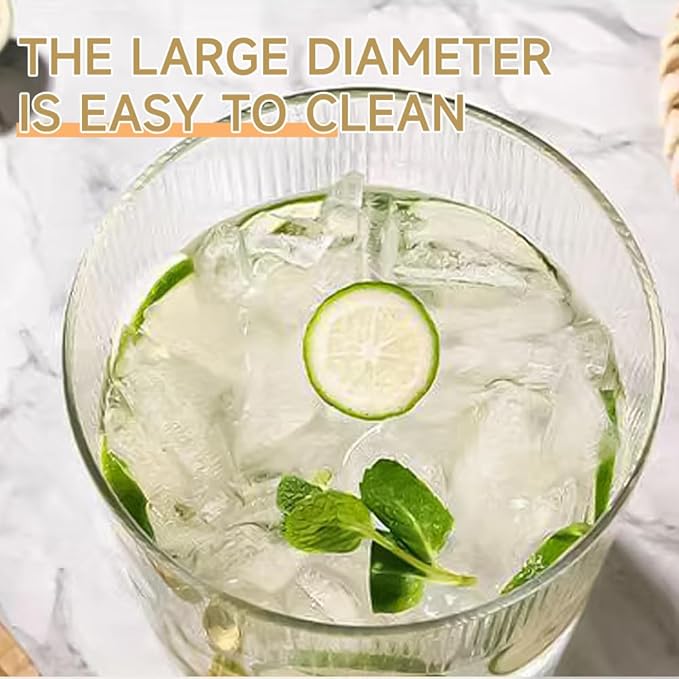 Beverage Dispenser, 1.5 Gallon Glass Drink Dispenser