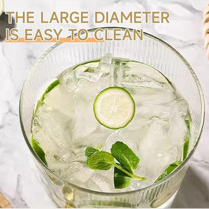 Beverage Dispenser, 1.5 Gallon Glass Drink Dispenser