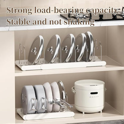 Pot Rack -Expandable Pan Organizer