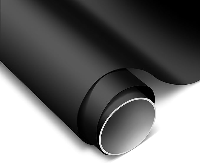 ColorFusion PPF by VViViD, Matte Stealth Midnight Black Dry Apply PPF Vinyl Car Wrap Roll 20ft x 5ft