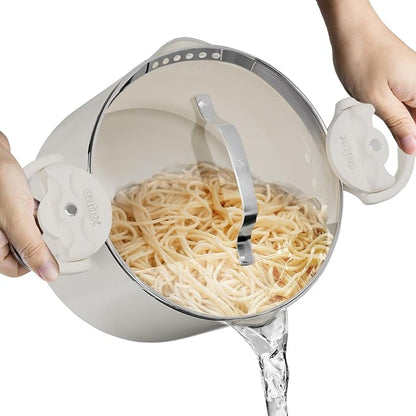 Eatex Pasta Pot with Strainer Lid