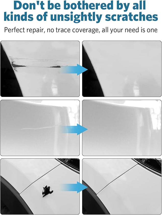 A5G Amazon Gray Touch Up Paint for Hyundai, Exact Color Match Car Paint Scratch Repair Remover Pen Kit Quick & Easy Fix Vehicle Chips and Automotive Nicks Scuff