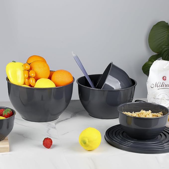 Greentainer Plastic Mixing Bowls
